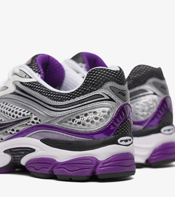 Saucony Progrid Omni 9 'Silver Purple' – Image 3